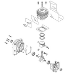 Echo Pb-580H, Pb-580T Shindaiwa EB 600 RT Short Block New Oem SB1116, Replaces SB1113-2