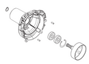 Echo SRM-3020, Shindaiwa T302 Fan Cover Assembly New Oem P021052490-2