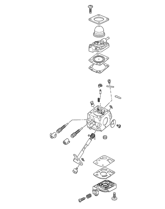 Echo TC-210, TC-210i Carburetor C1U-K82 New Oem A021001090