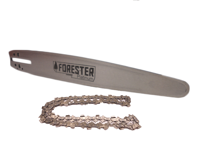 Forester 12" Platinum Dime Tip Chainsaw Carving Bar And Chain Fits Stihl Husqvarna Dolmar Echo Poulan