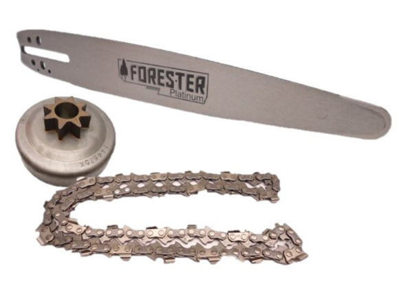 10" Forester Dime Chainsaw Carving Kit fits Echo Cs-2511T, 2511P