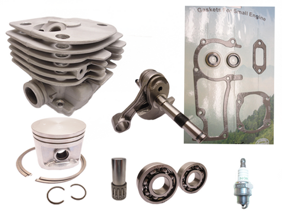 HYWAY ADVANCED REBUILD KIT FITS HUSQVARNA 362 365 371 372 XP JONSERED  2071 2171 CYLINDER, PISTON RING ASSEMBLY 503 62 6472