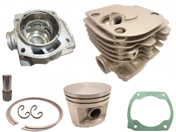 Hyway Titanikel 50Mm Base Plus Top End Rebuild Kit, Cylinder,  Piston Rings Assembly Fits Husqvarna 362 365 371 372 Xp Jonsered  2071 2171 503 62 6472