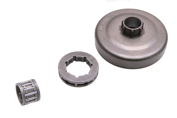 Aftermarket Clutch Drum And .325 X 7 Or 3/8 X 7 Rim Sprocket Assembly Fits Jonsered 2141, 2145, 2149, 2150, 2152, 2153, Cs 2245, 2250  Husqvarna 340, 345, 346 Xp, 350, 351, 353