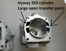 Hyway Husqvarna 357, 357 Xp, 359, Jonsered 2156, 2159 47Mm Premium Titanikel Cylinder and Piston Kit 537157302-7