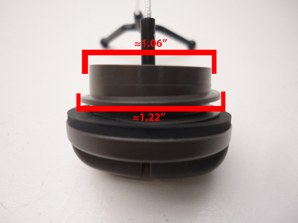 Husqvarna Jonsered Chainsaw Fuel Gas  / Oil Cap 544111204, 501431402, 537215207, 544111203  New Oem