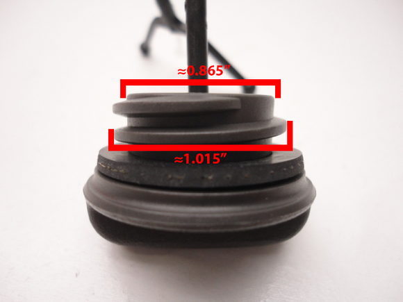 Aftermarket Oil Cap Replaces Husqvarna 340, 345, 346, 350, 351, 353 Chainsaw Replaces 537281502