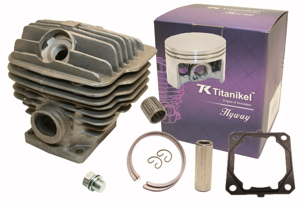 Hyway Titanium 54Mm Big Bore Kit Cylinder Piston Ring Assembly Fits Stihl 046, Ms 460, 11280201221