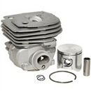 Hyway Husqvarna 357, 357 Xp, 359, Jonsered 2156, 2159 47Mm Premium Titanikel Cylinder and Piston Kit 537157302-1