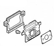 Echo Cs-450, Cs-450P Cs-510 Cs-520 Cs-530 Intake Insulator Kit New Oem 13000038331 Replaces 13000038330