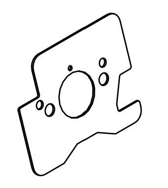 Echo CS-4010 Intake Gasket New OEM V103002231