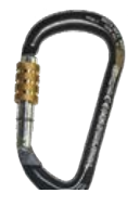 Kong Carbon Steel x-tra Large Rescue Carabiner  KNG411SL