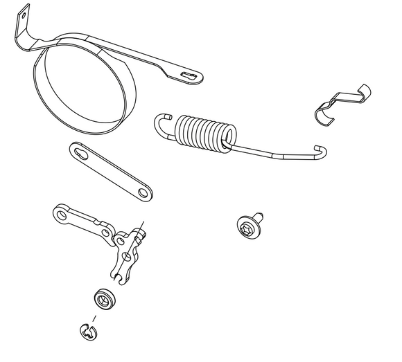 Echo DCS-5000 eForce Battery Chainsaw Kit, Chain Brake New Oem YH470000990