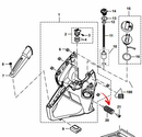 Makita Ek 6101, Dolmar Pc 6114, Buffer / Dampening Spring Cpl. New, Oem,  143461-2 Replaces 315114220-2