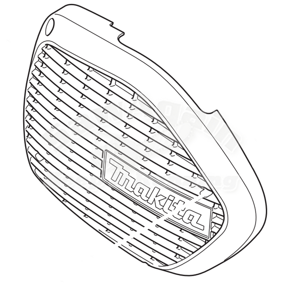 Makita Ek 7651H Fan Cover New, Oem, 452616-1