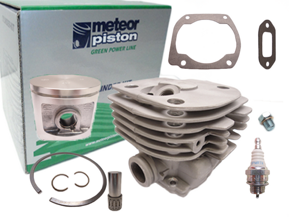 Meteor 50Mm Base Plus Top End Rebuild Kit, Cylinder,  Piston Ring Fits Husqvarna 361 365 371 372Xp, Jonsered 2065, 2071, 2165, 2171