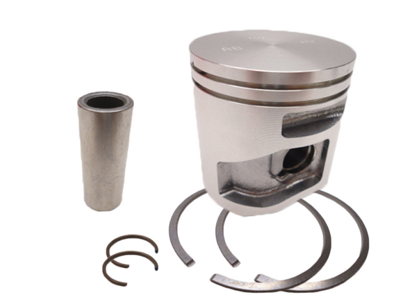 Meteor 50Mm Piston Kit With Caber Rings Fits Husqvarna 372 Xp X-Torq, Redmax Gz 7100 577207702, 510443902