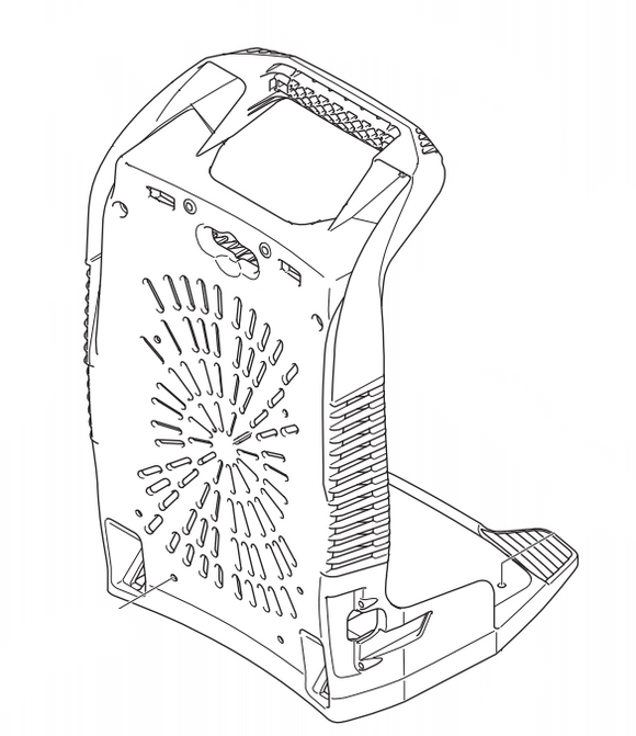 Makita EB7660 Frame New Oem 454894-9