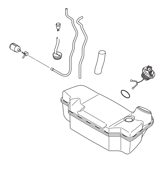 Makita EB7660 Fuel Tank Assembly New Oem 123595-7