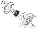 Echo PB-580H, PB-580T Fan Case Set New Oem P021048180-2