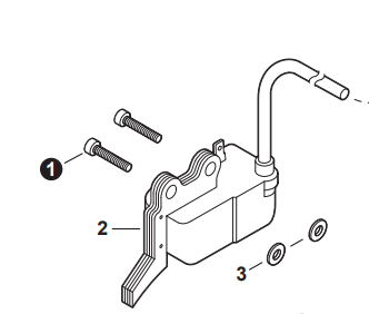 Echo PB-2620, Shindaiwa EB262 Ignition Coil (Fig 2) New OEM A411001840, A411002170