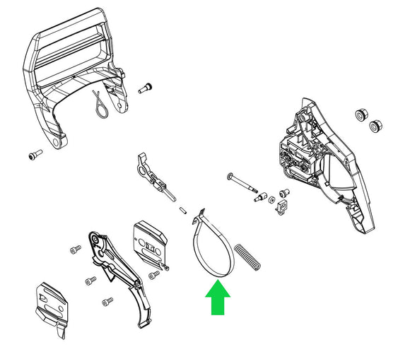 Echo Cs-370, CS400, CS-4010 Brake Band New OEM C328000080