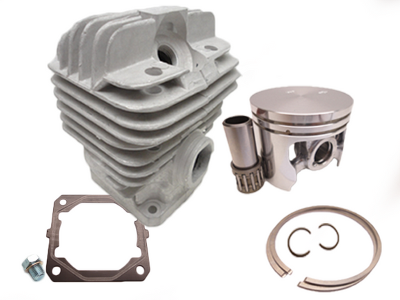 Meteor Stihl 044, Ms 440 Base Plus Top End Rebuild Kit Cylinder Piston Ring Assembly 10Mm Pin