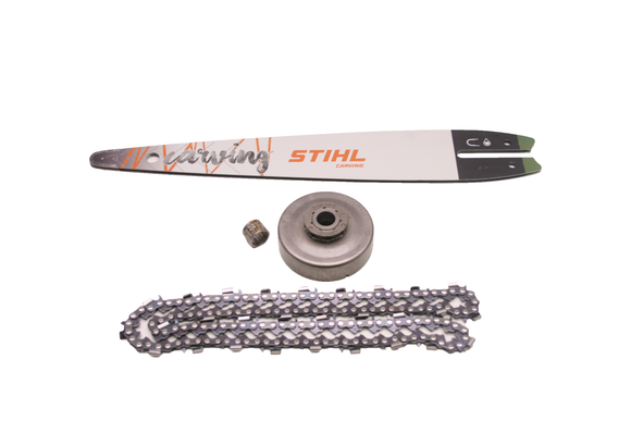 12" Stihl Dime Tip Chainsaw Carving Kit Fits Stihl 017, 018, 021 025 Ms 162, 170, 171, 172, 180, 181, 182, 210, 250, 251