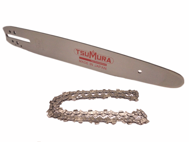 Tsumura 13" Qtr Tip Chainsaw Carving Bar and chain fits Stihl Husqvarna Dolmar Echo Poulan