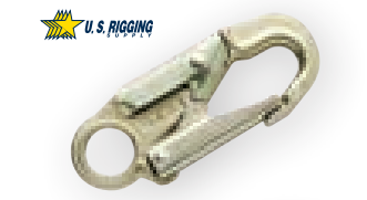U.S. Rigging Supply Double Lock Safety Hook USR01 Replaces USR01HD