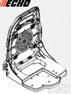 Echo Pb-770H, Pb-770T, 760 LNT, PB 760 LN Backpack Blower, Frame, New Oem P200000500 Replaces C620000330