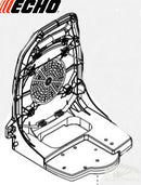 Echo Pb-770H, Pb-770T, 760 LNT, PB 760 LN Backpack Blower, Frame, New Oem P200000500 Replaces C620000330-2