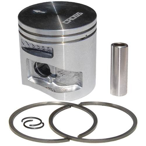 Cross 50Mm Piston Kit With Caber Rings Fits Husqvarna 372 Xp X-Torq, Jonsered 2172, Redmax Gz 7100, 577207702, 510443902