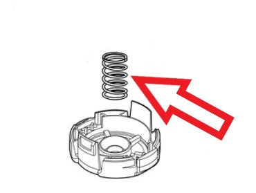 Echo Srm 225, 230, 2620, 266, Gt 225L, 230 Speed Feed Spool Spring, Gold New Oem V450001880