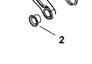 Echo CS-2511T, CS-2511P, CS-2511PN, CS-2511TN Brake Handle Collar 10 New OEM V356000780-1