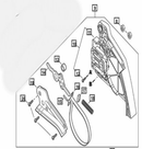 Echo Cs-370, Cs-400 Chainbrake And Clutch Cover Assembly P021017220,P021046210, 032000282 New Oem-2