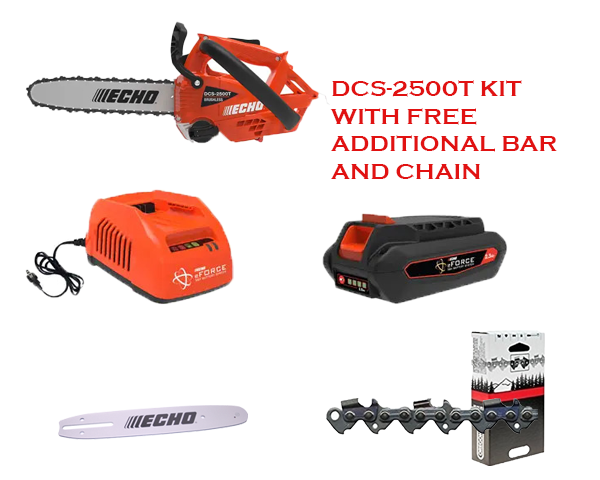 Echo DCS-2500T Chainsaw KIT With extra 12" Bar and Chain