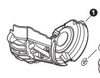 Echo PB-2520, 2620, Shindaiwa EB252 Debris Shield New OEM A127000510