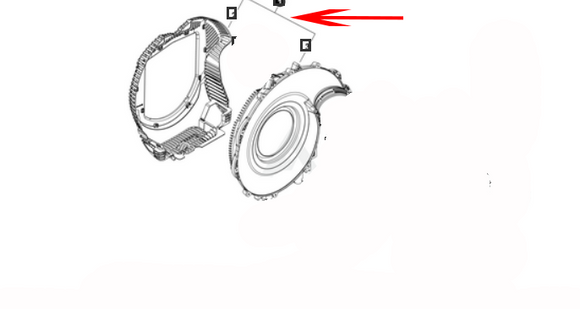 Echo Pb-8010H, Pb-8010T, Fan Case and Guard Set New Oem P200001680 Replaces, P021053160