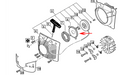 Echo 590 Timber Wolf, Cs-550P, Cs-600P,  620P, 620PW, Recoil Starter Plate New Oem A503000032-2