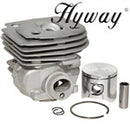 Hyway Husqvarna 357 Xp, Jonsered 2156, 46Mm Piston And Cylinder Kit 537248502-1