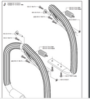 Hyway Handle Cylinder Anti Vibe Buffer Spring Mount Fits Husqvarna 362, 365, 371, 372 Xp, 570, 575, 576 Xp Jonsered 2063, 2065, 2071, 2163, 2165, 2171 Handle Cylinder Anti Vibe Buffer Spring Mount 503637502-2