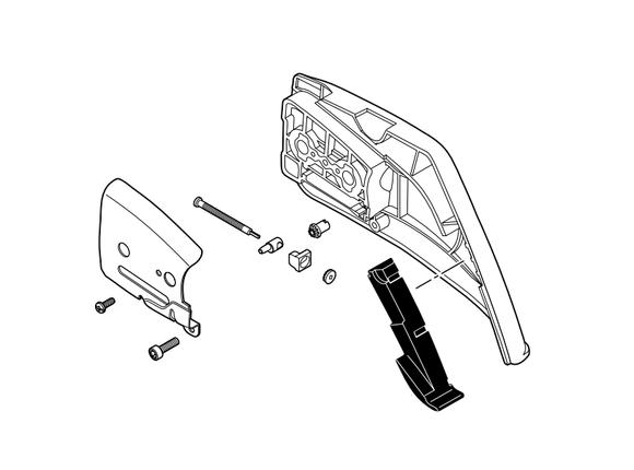 Shindaiwa 591 Clutch Cover Assembly New OEM P021050081