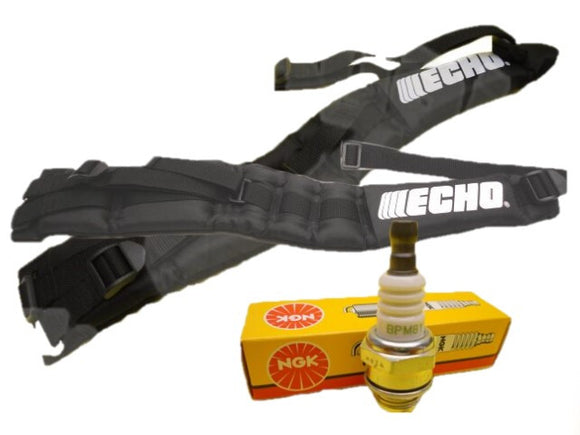 Echo Pb-770H, Pb-770T, 760Ln Backpack Blower Harness Strap Kit Left And Right P021046662, Replaces P021046661 With Ngk Spark P0lug