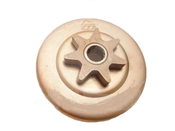 Dolmar Ps-350, 351, 420, 421, 460, 510, 5100, 5105, Makita Dcs 510, Dcs 510, Dcs 5121 Ea5000, Ea 6100 Clutch Drum Sprocket 3/8 Pitch X 7 Tooth