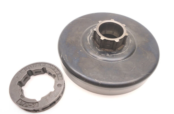 Echo Cs 670, Cs-680, Qv-670, Qv-6700 Clutch Drum And Rim Sprocket New Oem 17510532431