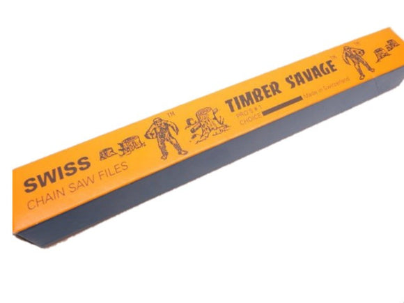 Timber Savage 3/16  8" Chainsaw Files 1 Doz