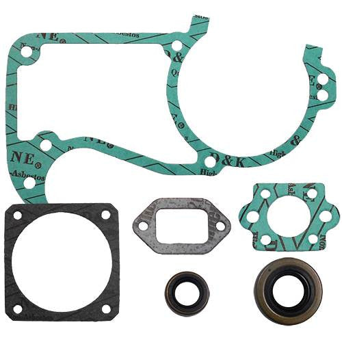 Stihl 034 036 Ms 360 Gasket Kit With Oil Seals New 11250071050